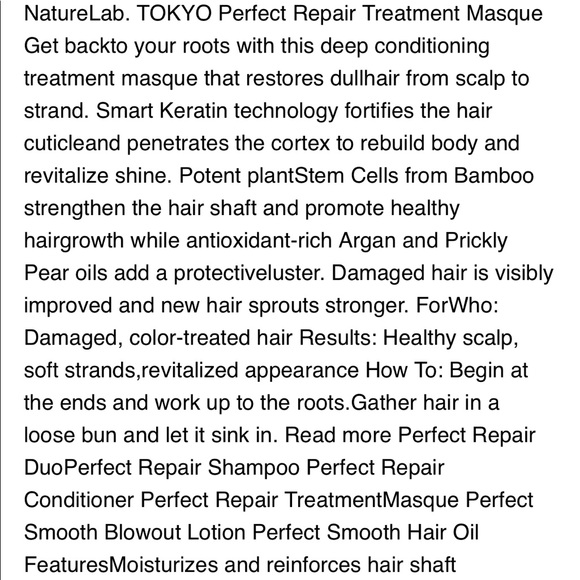 NEW: Perfect Repair Treatment Masque Color Safe 200ml - Picture 11 of 16